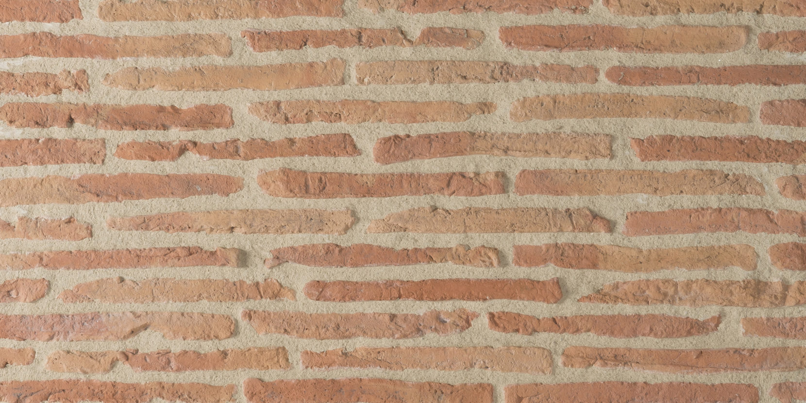 Représentation BRIQUETTE ton rouge ORSOL