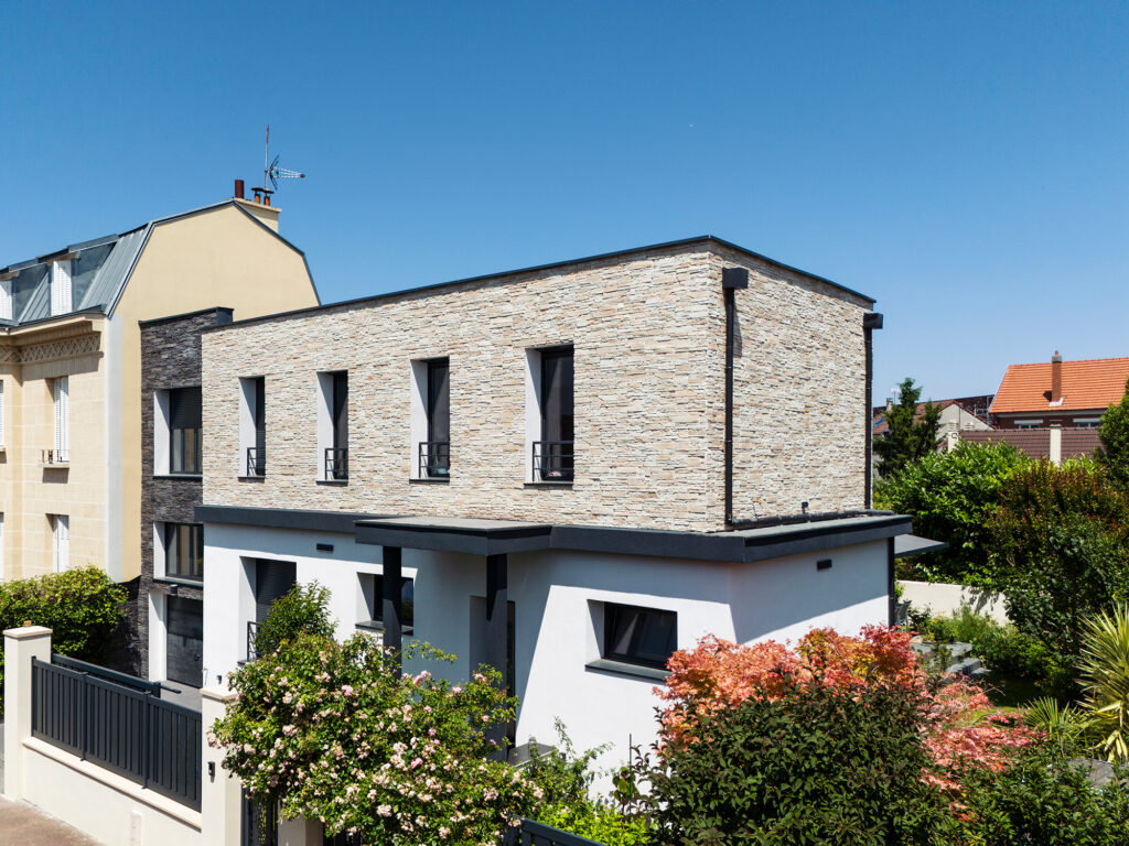 Maison moderne façade Rocky Mountain ORSOL